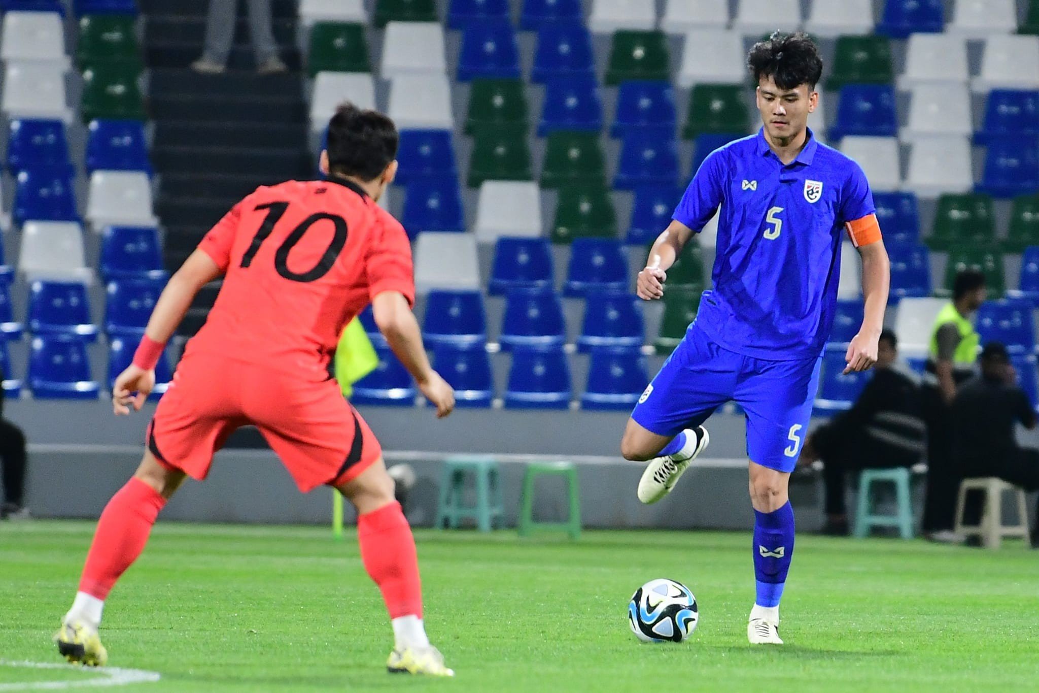 U23 Thái Lan thất bại 0-1 trước U23 Hàn Quốc