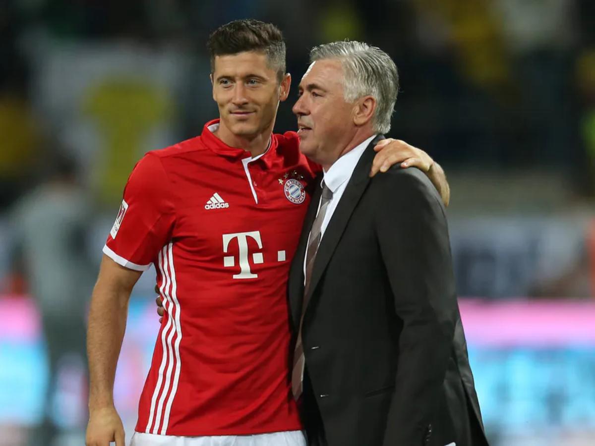 Lewandowski ca ngợi HLV Ancelotti của Real trước bán kết Champions League