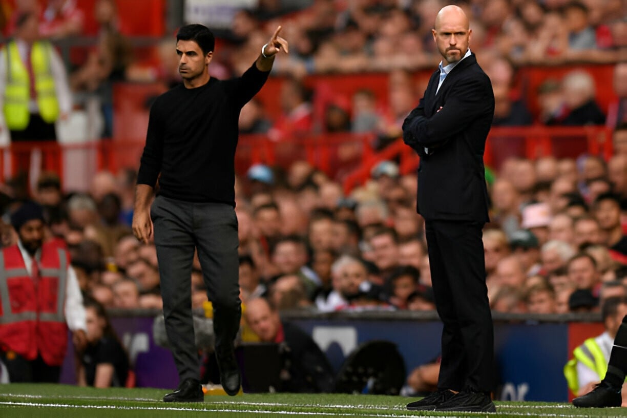 Arteta dành lời khen cho Ten Hag