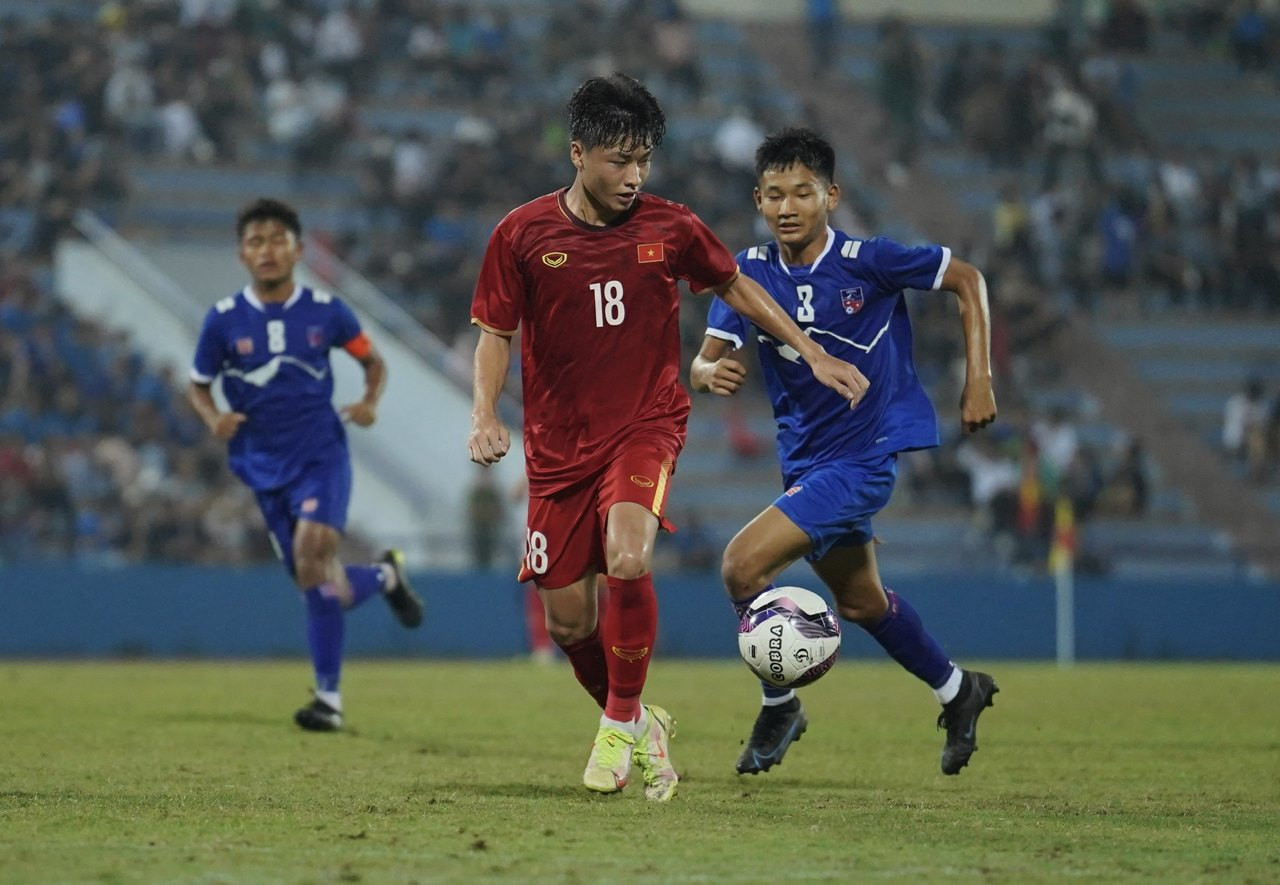 u17 vietnam vs u17 nepal 