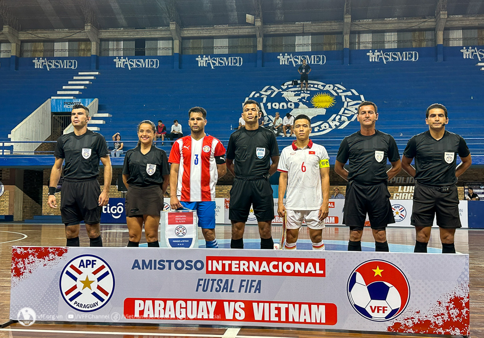 futsal viet nam vs futsal paraguay