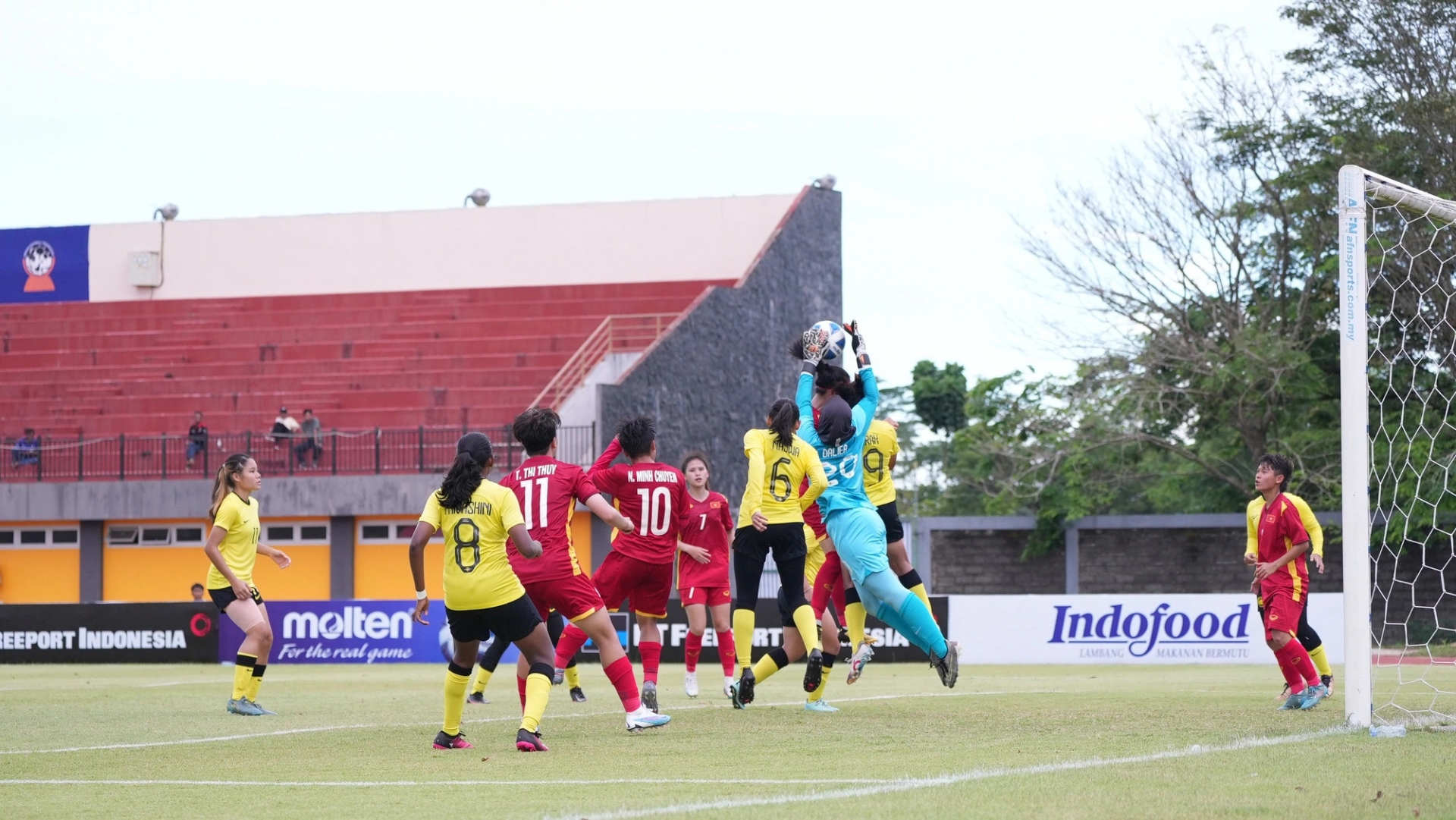 u19 nu viet nam vs malaysia