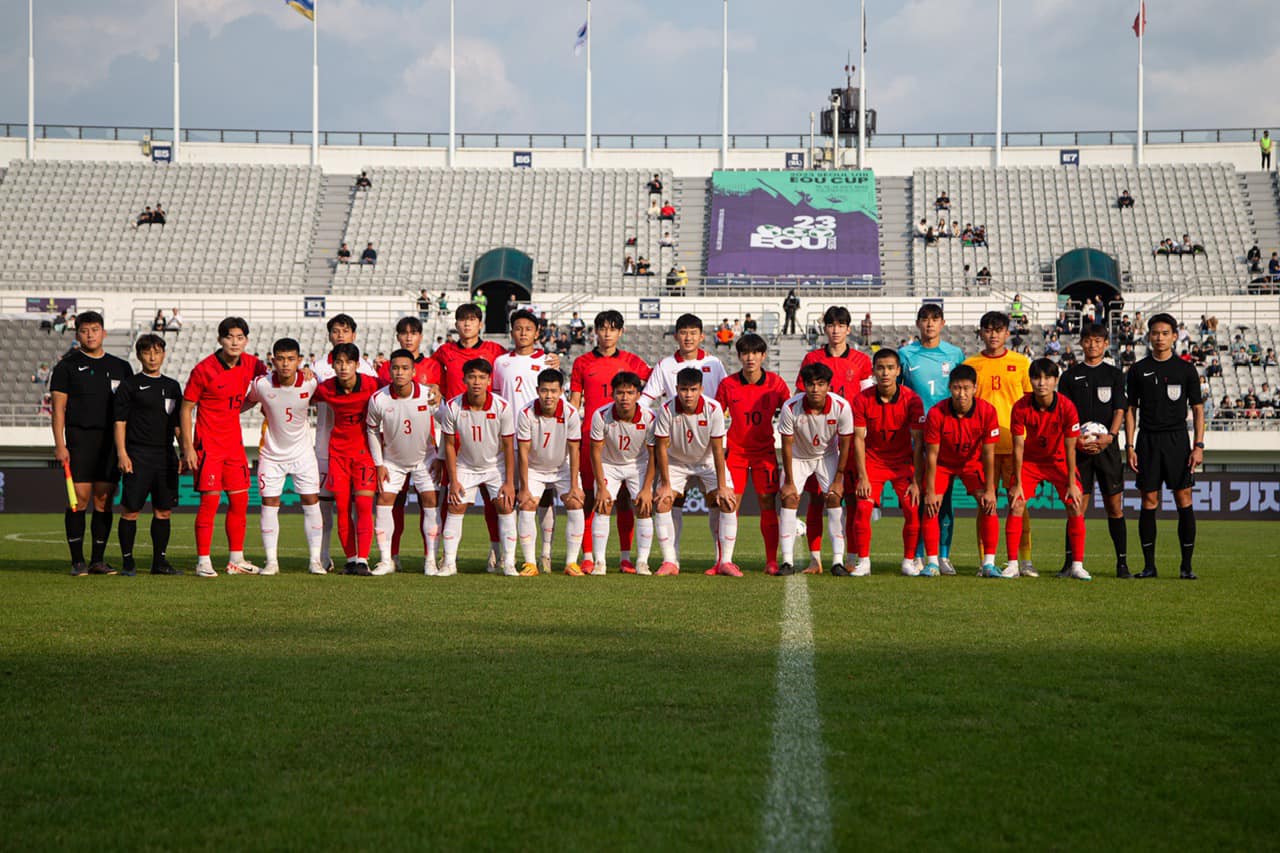 u18 viet nam vs u18 han quoc vff