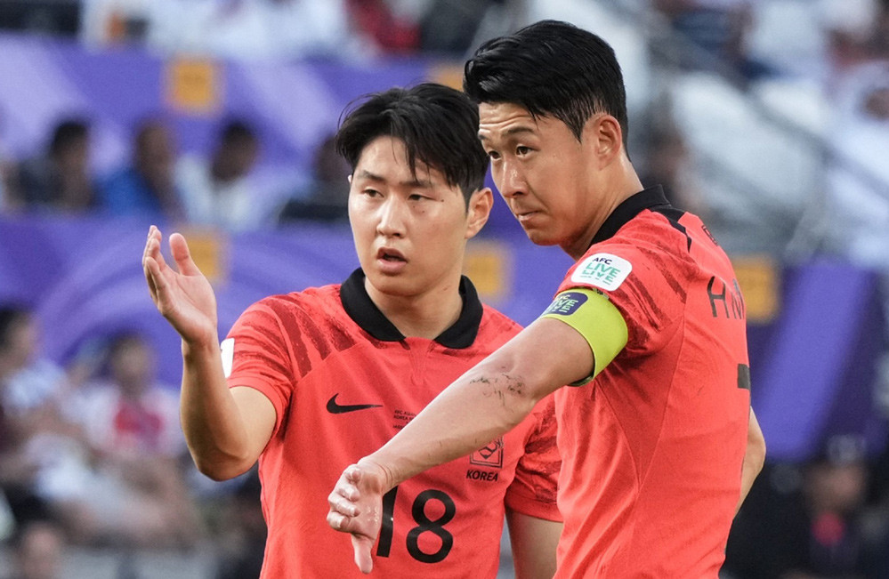 lee kang in vs son heung min