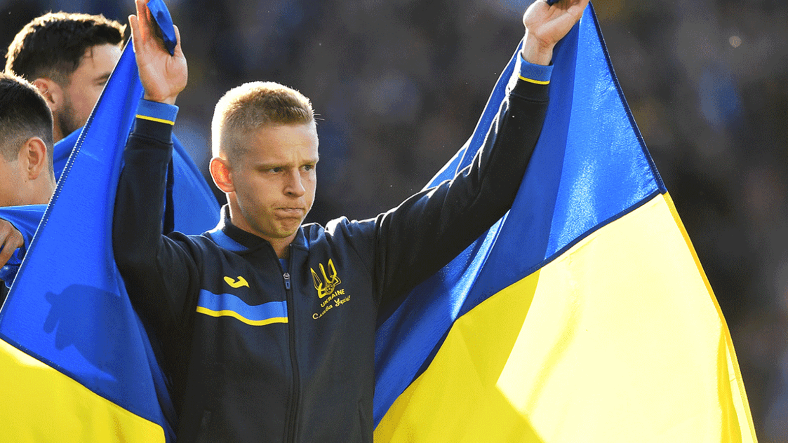 zinchenko-ukraine-flag