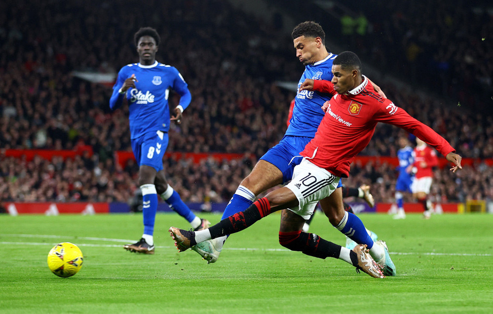 Rashford vs Everton