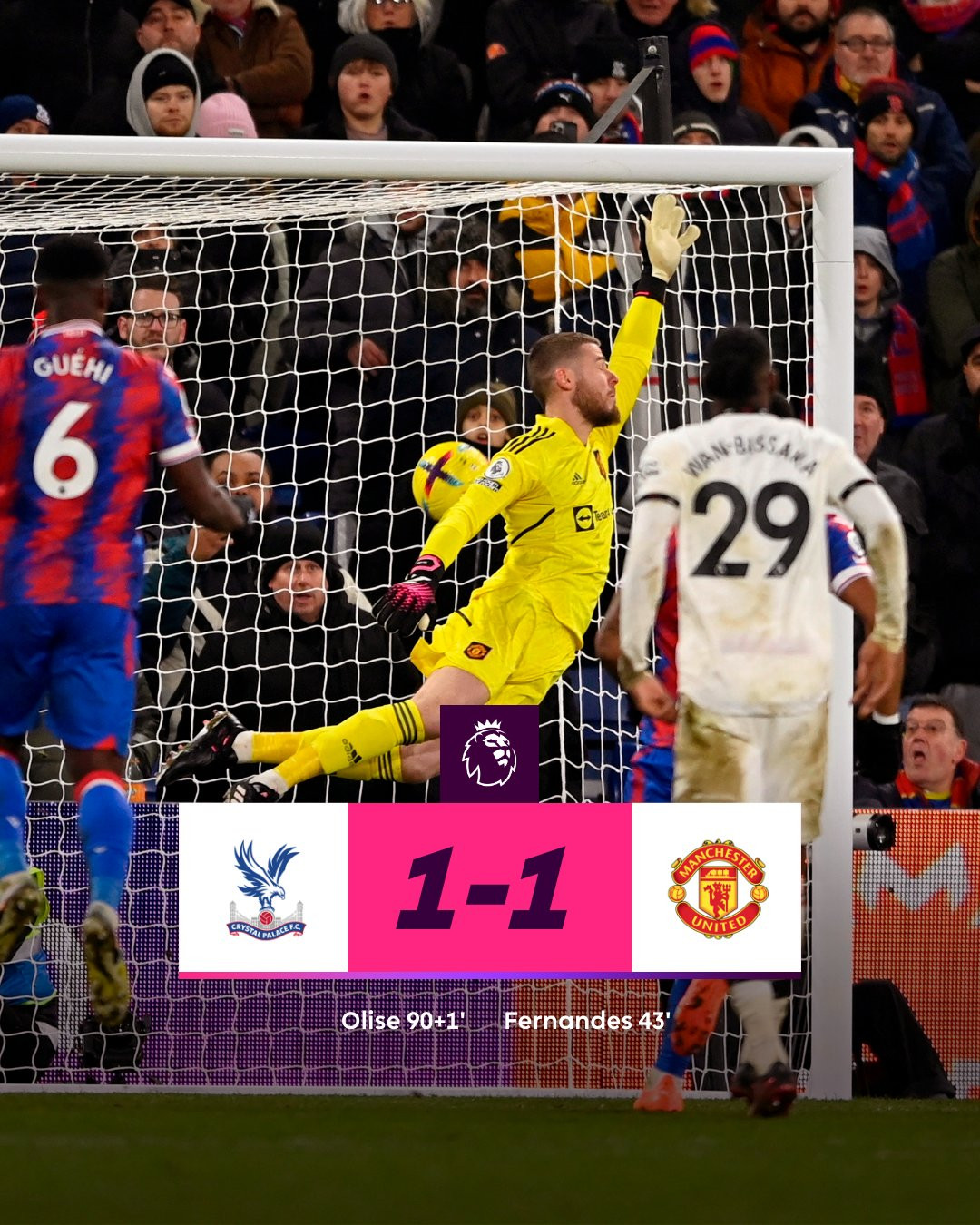 Crystal Palace vs Man Utd