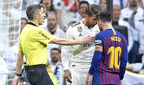 Ramos vs Messi
