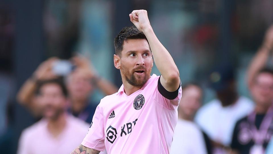 Lionel Messi Inter Miami celebrates 072523_0