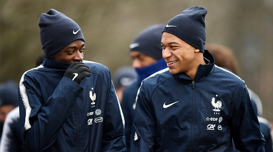 Ousmane-Dembele-and-Kylian-Mbappe-France-Training