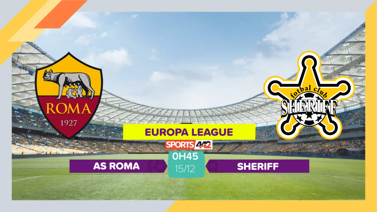 Soi Kèo Roma Vs Sheriff 0h45 Ngày 15122023 