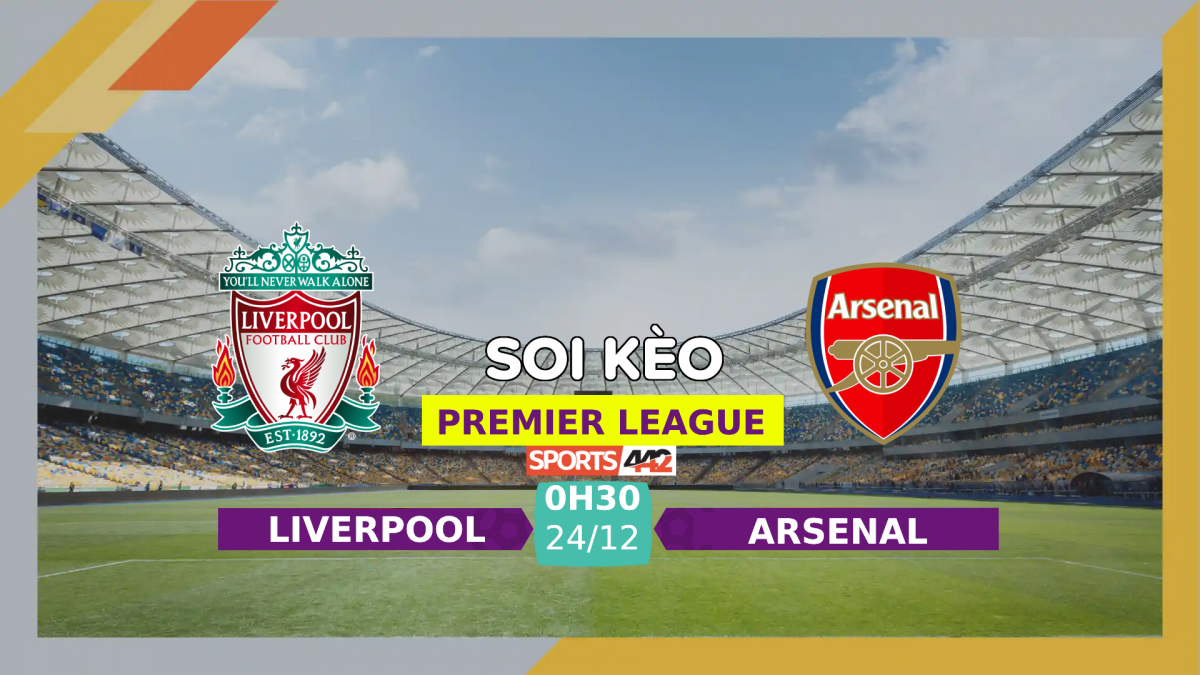 Soi Kèo Liverpool Vs Arsenal 0h30 Ngày 24122023 5109