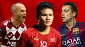 AFC 'giúp' Quang Hải sánh vai cùng Xavi, Iniesta
