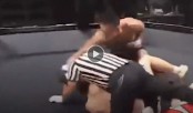 VIDEO: Võ sĩ MMA bị xử thua vì đấm trọng tài 'không trượt phát nào'