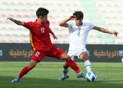 U23 Việt Nam cầm hòa đội trẻ số 5 châu Á ở trận ra quân Dubai Cup 2022