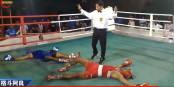VIDEO: Những trận đấu võ khó xử nhất thế giới, cả 2 võ sĩ knock-out cùng lúc