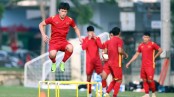 Hoàng Đức trở lại kịp thời cùng đội, quyết dành chiến thắng U23 Myanmar