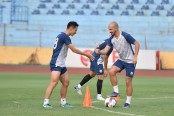 Pháo thủ Tonci Mujan: 'Tôi rất hợp với thứ bóng đá kiểm soát của Hà Nội FC, đó là tinh hoa'