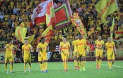 Tiền vệ CLB Hà Nội đặc biệt ấn tượng với 'cầu thủ thứ 12' của Nam Định