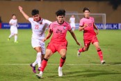 Trực tiếp U23 Việt Nam 1-0 U20 Hàn Quốc: Thế trận hấp dẫn