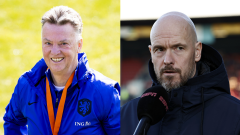 Bỏ ngoài tai lời nói của Van Gaal, Erik ten Hag cho thấy bản lĩnh của mình