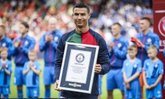 Ra sân trước Iceland, Cristiano Ronaldo chính thức lập kỷ lục Guiness