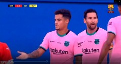 VIDEO: Được HLV Koeman tin tưởng, Coutinho lập tức tỏa sáng