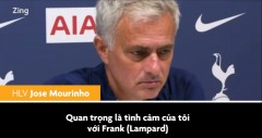 VIDEO: Mourinho và Lampard 'thả thính' nhau sau khi lời qua tiếng lại