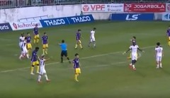 VIDEO: HAGL bị từ chối bàn thắng gây tranh cãi trong trận gặp Hà Nội
