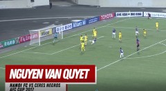 VIDEO: Cú volley tuyệt đẹp của đội trưởng CLB Hà Nội tranh giải bàn thắng đẹp nhất AFC Cup