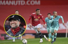 Bi MU loại khỏi FA Cup, HLV Jurgen Klopp vẫn tỏ ra hài lòng với Liverpool