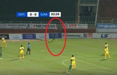 VIDEO: Ngoại binh Hàn Quốc của Sài Gòn FC ném biên mạnh như đá phạt