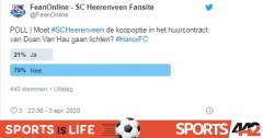 Heerenveen fans want Van Hau to return to Vietnam soon