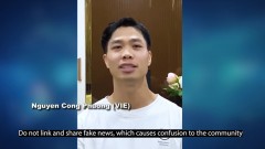 Cong Phuong appeared in AFC's special campaign