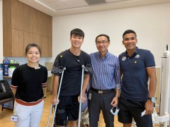 Duy Manh informed the good news for Coach Park Hang-seo