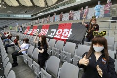 Korean football club get record fine over sex dolls in stands