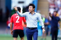 Coach Shin Tae Yong pressing with the goal of winning the AFF Cup of Indonesia