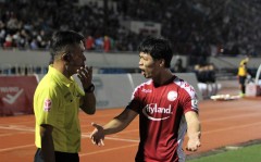Coach Chung Hae-seong disappointed by the referee's decision