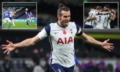 Bale nổ súng sau 7 năm, đưa Tottenham lên nhì bảng