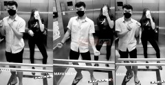 VIDEO: Hậu sinh nhật, Bùi Tiến Dũng và bạn gái 'nhún nhảy' cực hài trong thang máy