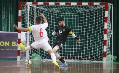 Trận cầu nghĩa tình giữa futsal New Zealand và futsal Ma Rốc