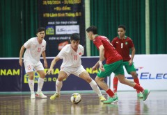 Đức Hoà gỡ bàn danh dự, ĐT futsal Việt Nam thất thế trước đội hạng 7 thế giới Iran