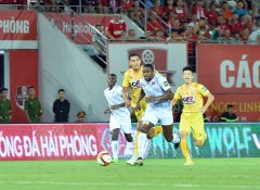 Hải Phòng đánh bại Thanh Hóa 2-0 tại Lạch Tray