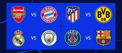 Các đại gia của bóng đá châu Âu khởi động trận tứ kết Champions League