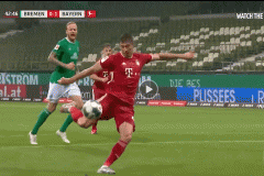 Hightlights Bremen 0-1 Bayern: Lewandowski ghi bàn đẳng cấp giúp đội nhà vô địch sớm