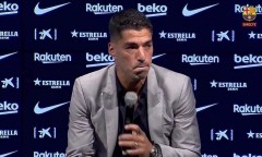 VIDEO: Suarez nghẹn ngào chia tay Barca, khóc nức nở khi nhắc đến Messi