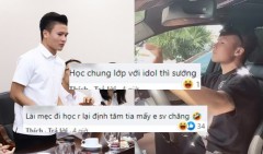 Còn chưa đi học, các bạn sinh viên đã nhiệt tình troll Quang Hải: 'Tầm này lái Mẹc đến trường là hết ý'