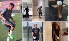 VIDEO: Dàn sao bóng đá châu Âu giải trí giữa mùa dịch với thử thách tâng giấy vệ sinh