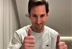 VIDEO: Sau Messi Việt Nam, Messi 'hàng thật' cũng thực hiện thử thách tâng giấy vệ sinh