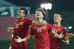 VIDEO: Siêu phẩm 'lá vàng rơi' để đời của Công Phượng tại SEA Games 28